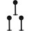 3Pcs Coffee Measuring Spoon With Pressed Bottom For Milk Powder Beans 4