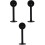 3Pcs Coffee Measuring Spoon With Pressed Bottom For Milk Powder Beans 5