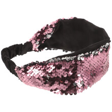 Mermaid Sequin Headband Reversible Padded Band For Girls
