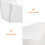 Wall Mounted Cabinet Door Organizer Adhesive Storage Box For Fridge 7