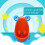 Shaped Boys Potty Training Urinal With Whirling Target (Blue) 8