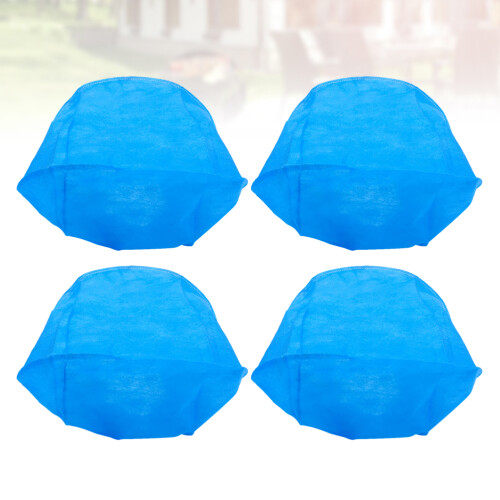 20Pcs Disposable Doctor'S Hat Non-Woven Dustproof Workshop Blue 2