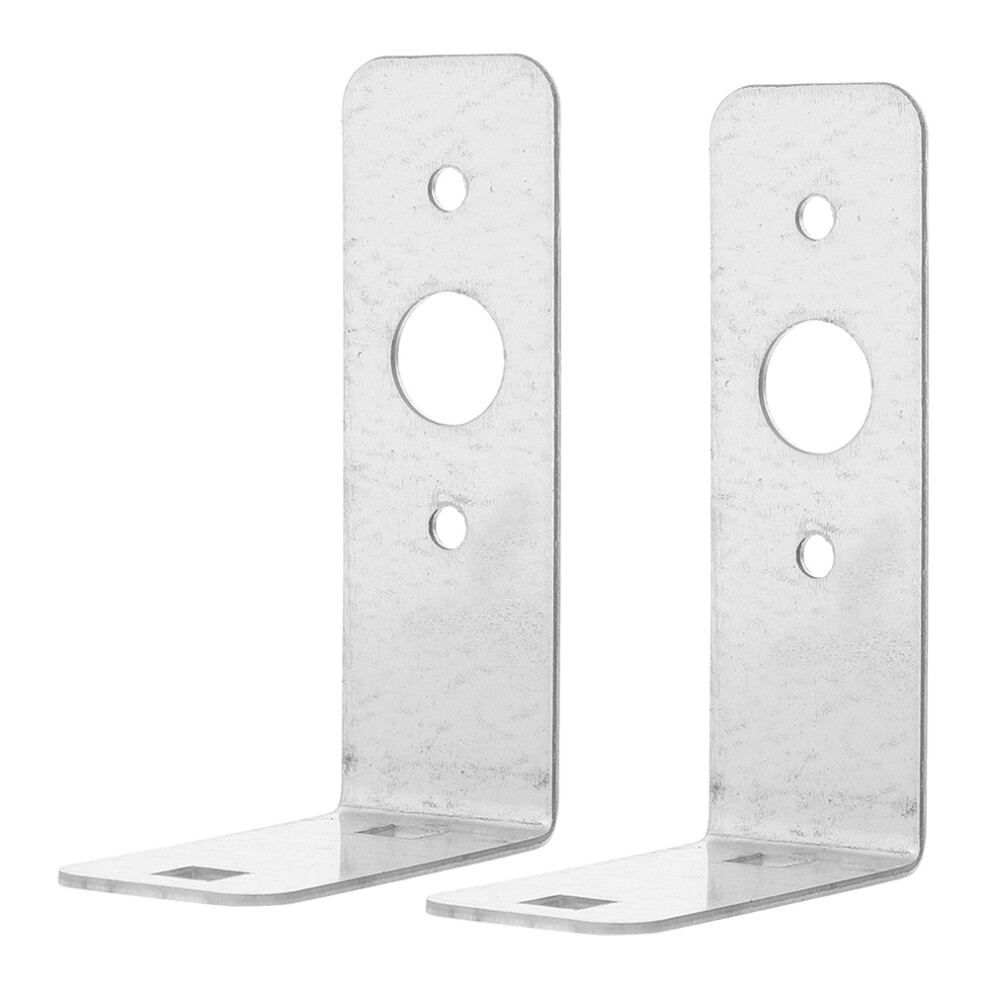 4 Pcs Galvanized L Shape Trailer Brackets For Boat Utility Light 031514477842