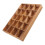 Wooden Grid Display Box 20-Compartment Socks Panties Organizer 3