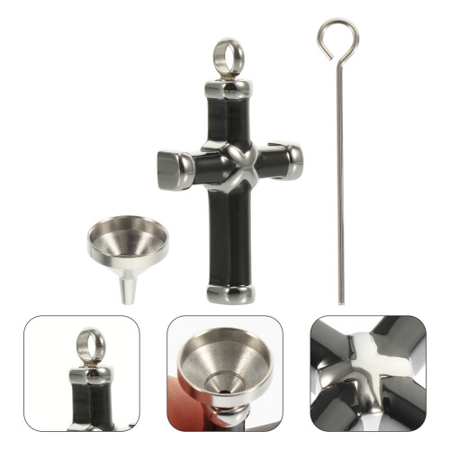 Mini Portable Pet Ash Pendant With Funnel For Memorizing 2