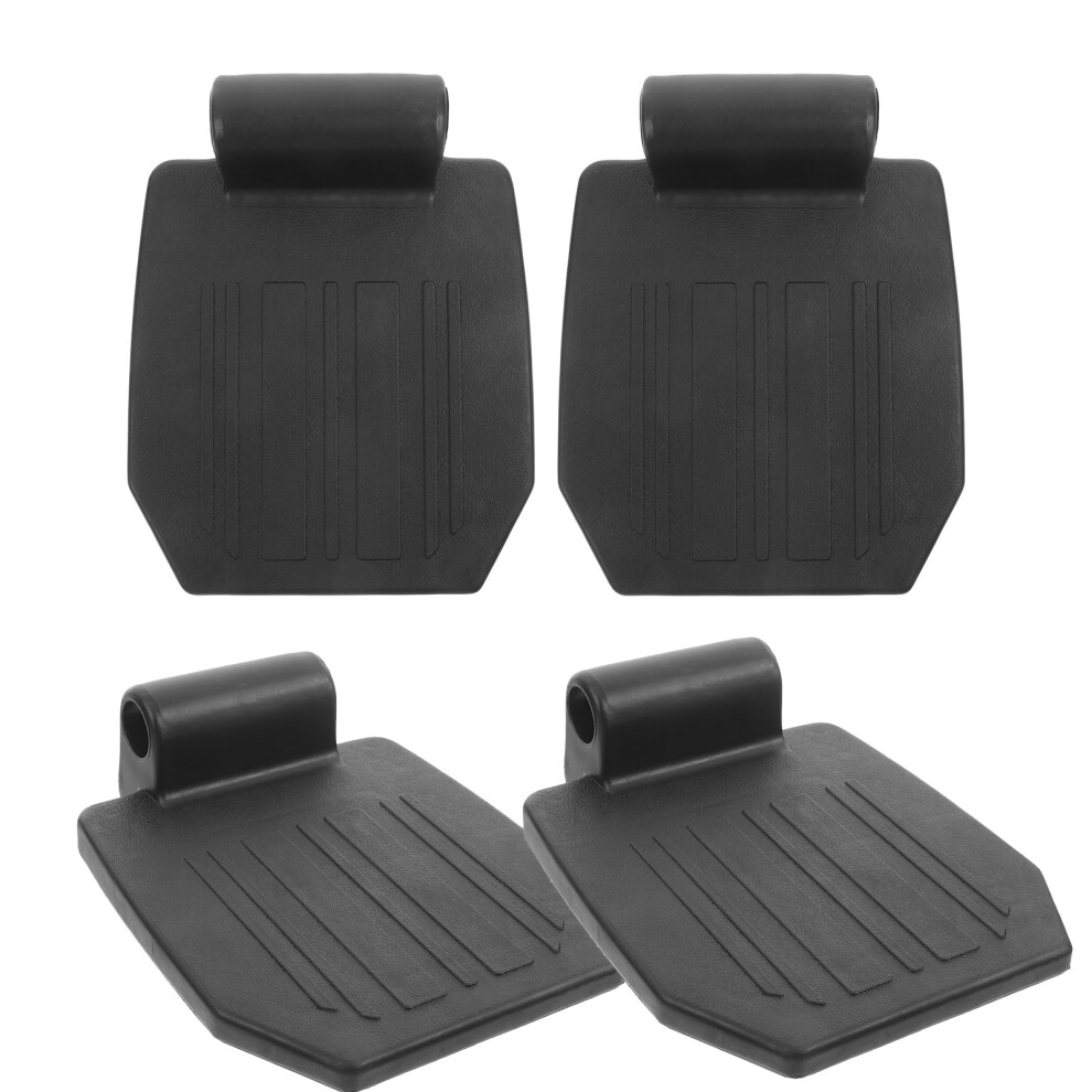 Inoomp 4Pcs Universal Footrests For Wheelchairs