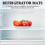 8 Pcs Washable Refrigerator Mats Avocado Printed For Fridge Drawers 6