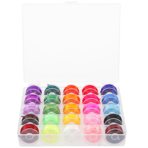 25 Rolls Jewelry Beading Ropes Elastic Strings For Diy Bracelet Making 2