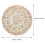 Weave Placemat Corn Husk Round Insulation Coaster Tableware Mat 2