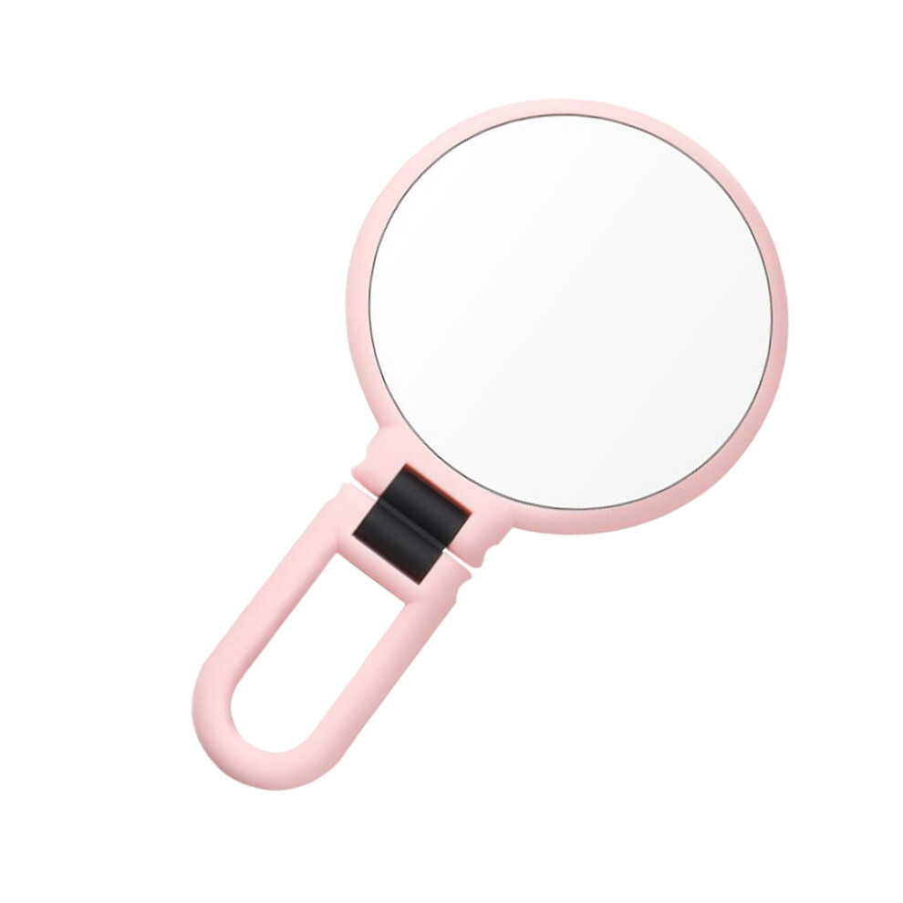 Iplusmile Pink Flexible Swivel Vanity Mirror Double Sided 15X Magnification