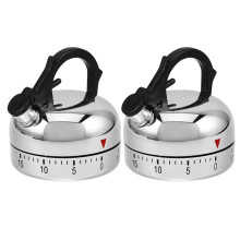 8 Pcs Manual Mechanical Kitchen Timer 60-Minute Countdown For Cooking
