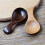 10pcs wooden salt spoons mini scoop short handle kitchen tools 8