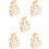5 Sets Wood Calendar Block Perpetual Table Decor 10