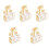 5 Sets Wood Calendar Block Perpetual Table Decor 5