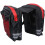 Practical Rear Shelf Frame Saddle Bag Large Dual Compartment Red Black 8