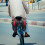Practical Rear Shelf Frame Saddle Bag Large Dual Compartment Red Black 4