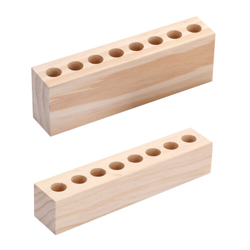 2Pcs Desktop Cosmetics Rack For Lipstick And Eyebrow Pencil Storage