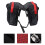 Practical Rear Shelf Frame Saddle Bag Large Dual Compartment Red Black 5