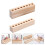 2Pcs Desktop Cosmetics Rack For Lipstick And Eyebrow Pencil Storage 2