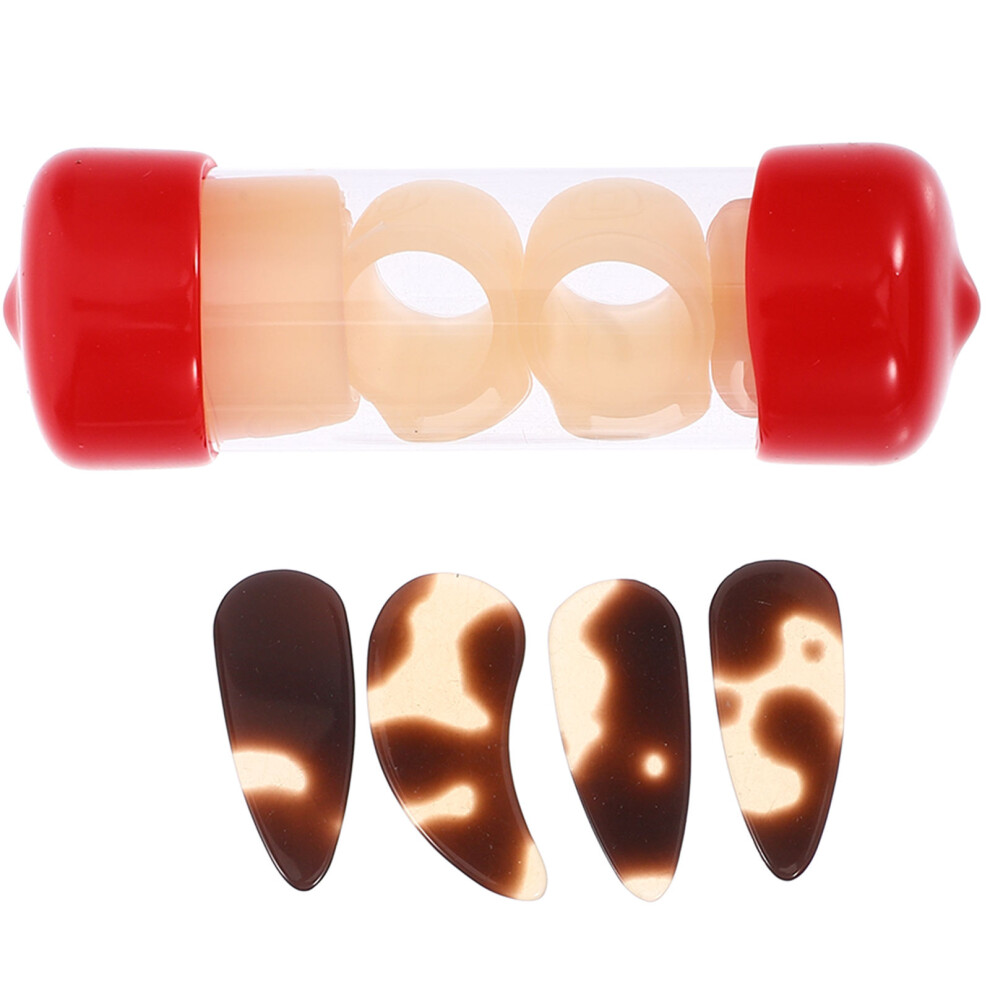 Totority Breathable Nail Protectors Guzheng Nail Covers Practice Accessories