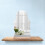 Wooden Base Desktop Acrylic Makeup Mirror 11