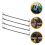 4 Pcs Electric Guitar Effect Cable Pedalboard Patch Cables Instrument 4