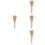 4Pcs Bamboo Pan Brush Long Handle Wok Cleaning Kitchen Tool 8