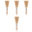 4Pcs Bamboo Pan Brush Long Handle Wok Cleaning Kitchen Tool 5