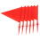 6Pcs Marking Flags For Lawn Sprinkler Irrigation Mini Triangle 3