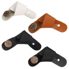 Worgeous Guitar Straps Tie Assorted Color 4pcs 7.9x0.9x0.4in Leather
