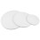 6 Pcs Round Cotton Canvas Frames 20 30 40cm With Wood Frame 3