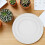 6 Pcs Round Cotton Canvas Frames 20 30 40cm With Wood Frame 11