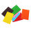 56Pcs A4 Colored Corrugated Cardboard Sheets Mixed Colors 6