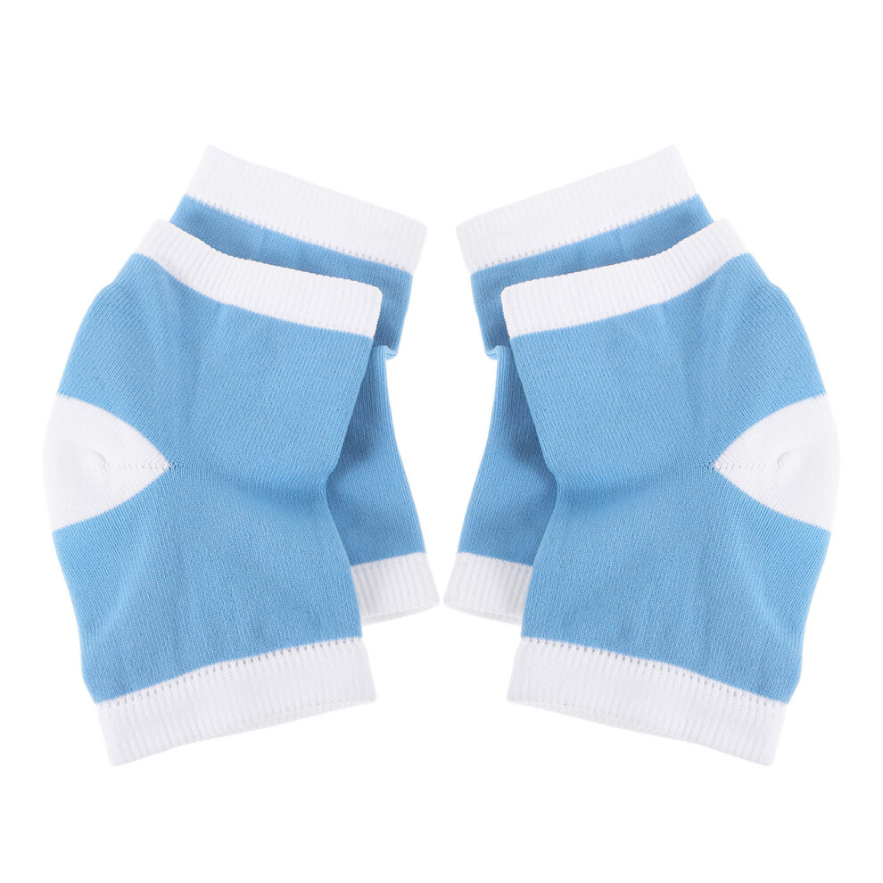 2 Pairs Moisturizing Heel Socks For Cracked Heels Toeless Foot Care-image-OPC-PKX7Y7P-NEW