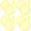 8 Pcs Foldable Hand Fan Portable Round Folding Fan For Summer 7