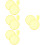 8 Pcs Foldable Hand Fan Portable Round Folding Fan For Summer 9