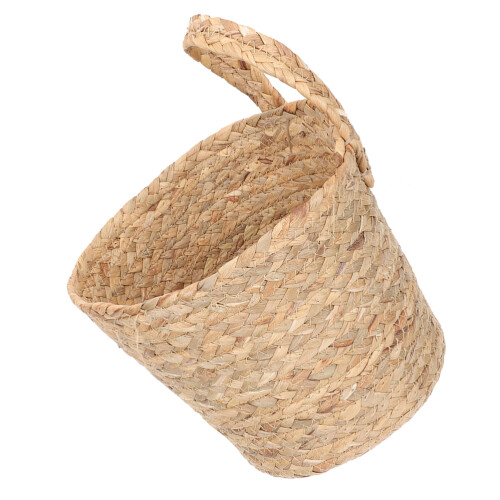 Seagrass Hanging Wall Basket For Storage And Home Decor