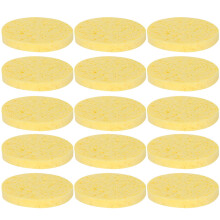 40Pcs Natural Sponge Compress For Facial Washing And Makeup Removal
