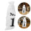 10pcs drawstring bags, reusable imitation linen pouches 10