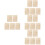 20 Pcs Portable Karate Breaking Board Wood For Beginner 8
