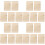 20 Pcs Portable Karate Breaking Board Wood For Beginner 7