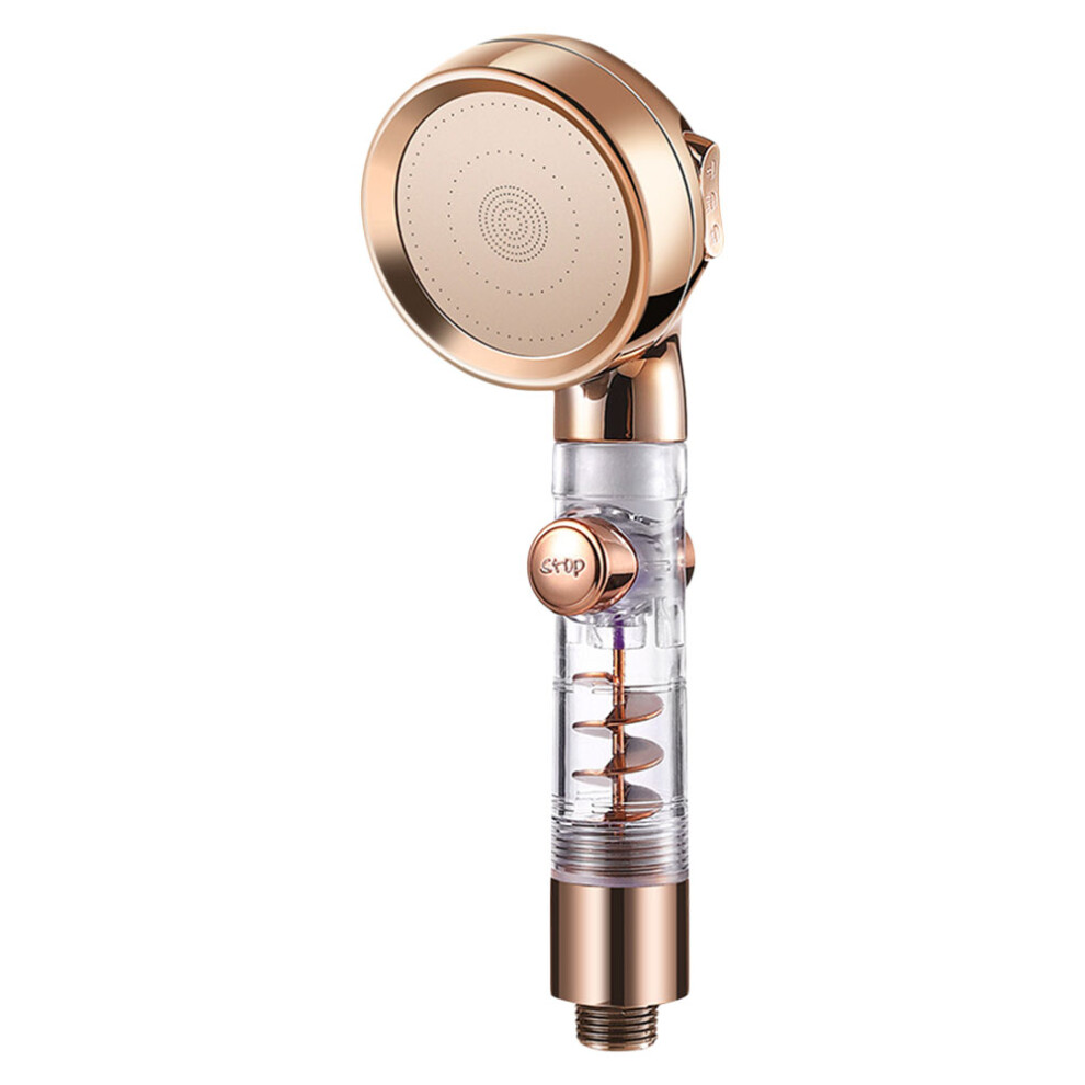 2Pcs Steel Pressurized Handheld Shower Head For Bathroom 031514479273