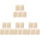 20 Pcs Portable Karate Breaking Board Wood For Beginner 4