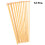 12pcs 25cm portable round bead head knitting needles carbonized 1