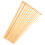 12pcs 25cm portable round bead head knitting needles carbonized 10