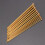 12pcs 25cm portable round bead head knitting needles carbonized 7