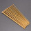 12pcs 25cm portable round bead head knitting needles carbonized 6
