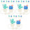24 Pcs Reusable Drinking Straw Caps Cartoon Cactus Tips 5
