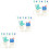 24 Pcs Reusable Drinking Straw Caps Cartoon Cactus Tips 7