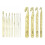 12Pcs Abs Plastic Crochet Set Knitting Tools For Practice Professional 1